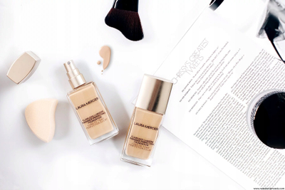 Фондација Laura Mercier Flawless Lumière, 30 ml, покривност од средна до висока, нијанса Butterscotch