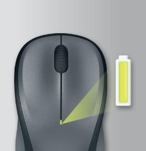 Maus Logitech M235, RF Wireless, i hirtë