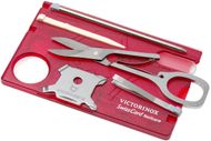 Set për mirëmbajtjen e thonjëve Victorinox "Swiss Card - Nailcare", e kuqe