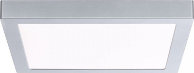 Panel LED tavani Paulmann Abia, 30cm, 4000K, krom