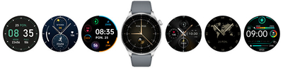 Orë smart për meshkuj Forever Grand SW-710 SMAWAGSW710FOSI, e argjendtë