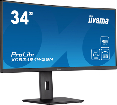 Monitor i harkum Iiyama ProLite XCB3494WQSN-B5, 34\", UltraWide QHD, i zi