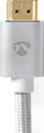 Kabllo adapter HDMI në DVI Nedis CCTB34800AL20, 2m, rezolucion 2560x1600, argjendtë