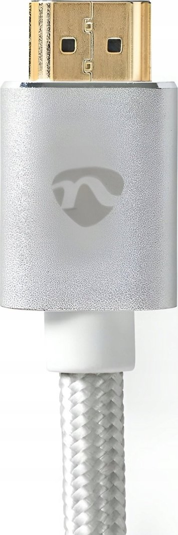 Kabllo adapter HDMI në DVI Nedis CCTB34800AL20, 2m, rezolucion 2560x1600, argjendtë