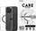 Kutia mbrojtëse PanzerGlass 0 CARE Flagship, MagSafe, për iPhone 16 Pro Max, transparente blu