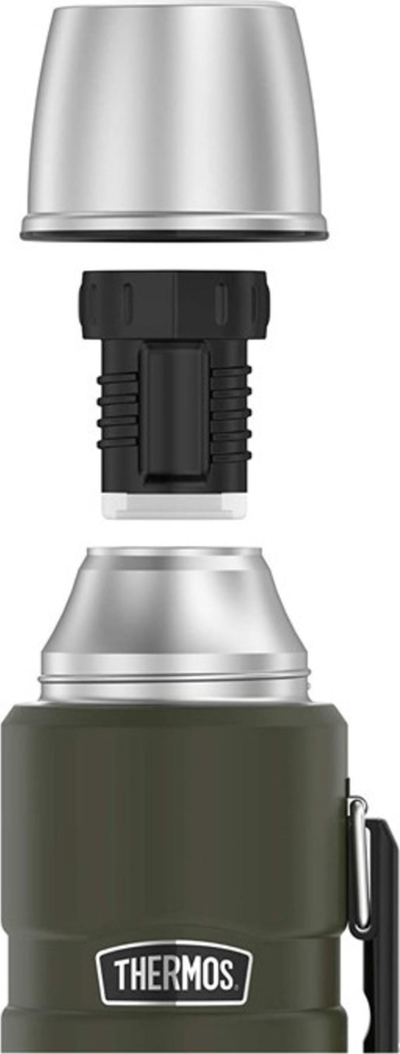 Termus Thermos Tourist Thermos Style TH-170028, 1.2L, çelik inox, jeshil