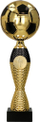 Kupë trofe Victoria Sport Metal Cup Football, 31cm, metal, ngjyrë argjendi