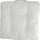 Jastëk karrigje Home Styling Collection, 40 x 40 x 6 cm, me dorezë, i bardhë