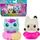 Set lodrash banjo Gabby Cat Bath Squirters, 2 figura, shumëngjyrëshe