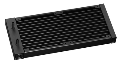 Ftohës me ujë Deepcool MYSTIQUE 240, 2.8" LCD, 240mm, i zi