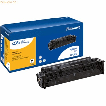 Kartutçë toner Pelikan 1233HCB, mën në vend të HP CE410X, 4350 faqe, i zi