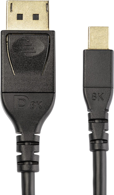 Kabllo Mini DisplayPort në DisplayPort StarTech.com, 1m, 8K 60Hz, e zezë