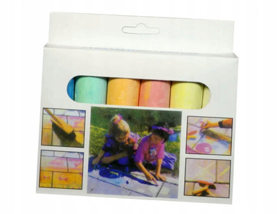Set shkumësash trotuari Swe U1209 05554, shumëngjyrëshe, për fëmijë