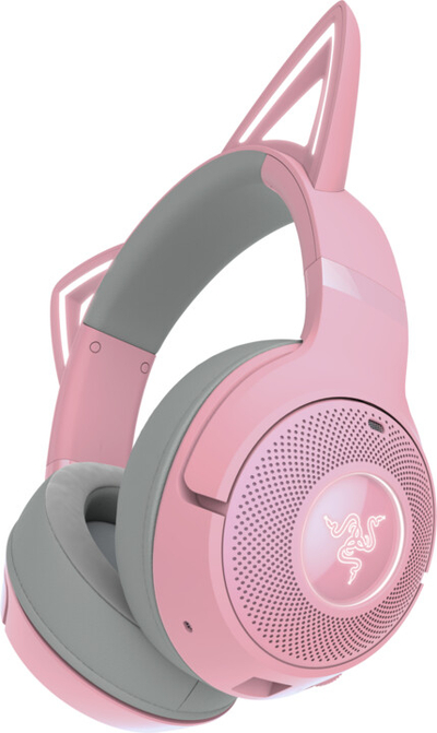 Kufje Razer Kraken Kitty BT V2, rozë
