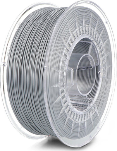 Филамент 3Д Devil Design PETG, 1.75mm, 1kg, боја алуминиум