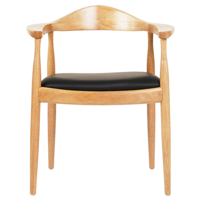 Karrige ngrënieje Ador 62x54x76,5Hcm (HM9948.01), zezë