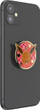 Mbajtëse telefoni PopSockets Pokemon PopGrip, Eevee Enamel Hearts, kafe