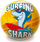Топка играчка BRIMAREX Surfing Shark, 23cm, шарена