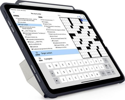 Mbulesë tabletë Pipetto Origami No3 Pencil Case, për iPad Pro 11" 2024, me stand, blu e errët