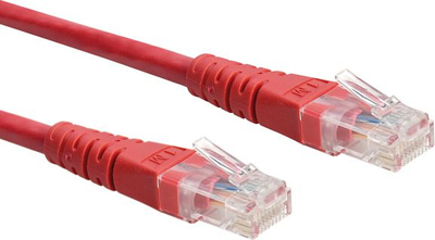 Kabllo rrjeti ROLINE UTP Cat.6, 0.5m, e kuqe