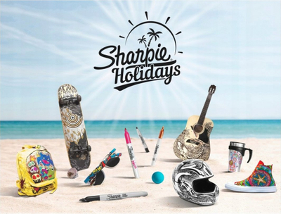 Set markera Sharpie Permanent, 18 copë, majë e hollë, shumëngjyrësh