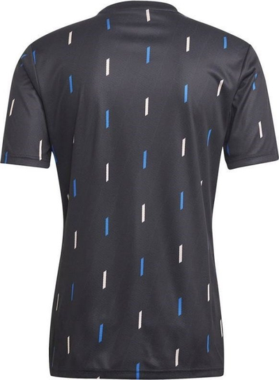 Bluzë adidas Manchester United Pre Match JSY M HT4307, për burra, e zezë