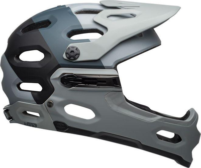 Helmetë çiklizmi Bell Super 3R Mips, M, e hirtë