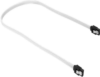 Kabllo Sharkoon SATA III, 30 cm, e bardhë