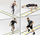 Shkallë stërvitje Dunlop Agility Ladder 4m, e rregullueshme, me çantë