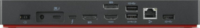 Dock station Lenovo ThinkPad Thunderbolt 4 (40B00300DK), 2x DisplayPort, 1x HDMI, 4x USB 3.0, USB-C