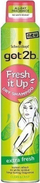 Shampo e thatë për flokë Got2B Fresh It Up Extra Fresh, Clean &amp; Crisp, 200ml