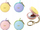 Mbajtëse AirTag Laut Macaron, me zinxhir, me karabinë, baby blue dhe jeshile