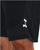 Кратки спортски панталони Under Armour Heatwave Hoops, мрежеста вентилација, брзо сушење, црни