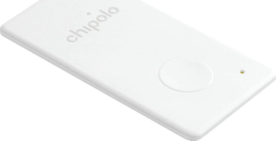 Tracker Bluetooth Chipolo Card për portofol, me aplikacion, i bardhë