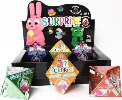 Slime antistres Crazy Aroma Surprise, aromë e këndshme, lodër për fëmijë, shumëngjyrëshe