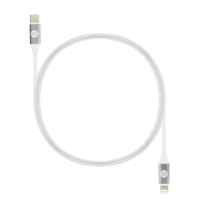 Kabllo Our Pure Planet Lightning/USB-C, 1m, MFI, e bardhë