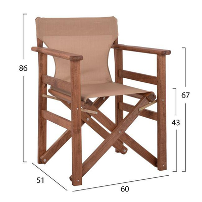 Karrige profesionale Naxos 60×51×86 Hcm (HM10289.04)