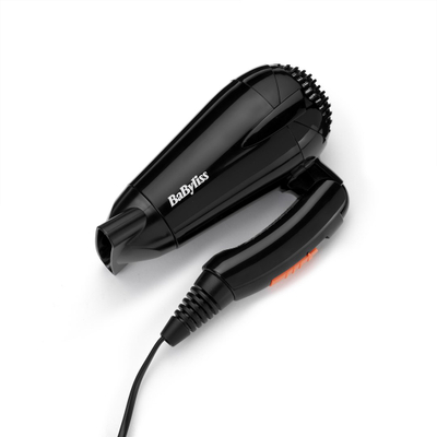 Tharëse flokësh BaByliss 5344E, 2000W, dorezë e palosshme, e zezë