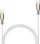 Kabllo FIXED USB C në USB C, 1.2m, 100W PD, e bardhë