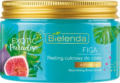 Scrub trupi Bielenda Exotic Paradise Fig, me sheqer, ushqyes, 350ml