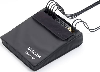 Mikser analog Tascam Model 16, 14 kanale, regjistrues digjital 16 pista, i zi