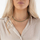 Qafore për femra AGAIN Jewelry Emerald AJKNA006, e gjelbër
