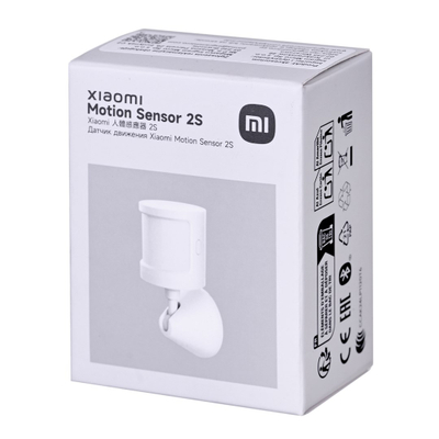 Sensor lëvizjeje smart Xiaomi Mi Motion Sensor 2S, WiFi, për shtëpi të mençur, i bardhë