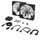 Ventilatorë kaste CORSAIR iCUE LINK RX140, 140mm, set 2 copë, të zinj
