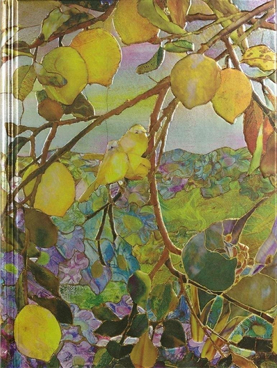 Fletore shënimesh Peter Pauper Press Tiffany Lemon Tree, 160 faqe