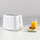 Tostier Taurus Fusion Crunch 960707000, 800W, 2 feta, i bardhë