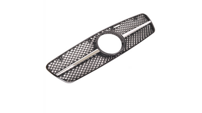 Grillë sport Mercedes-Benz C-Class W203 S203, ABS, 2000-2007, krom dhe e zezë