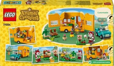 Set lodrash Sylvanian Families Leif's Caravan and Garden Shop, karavan dhe dyqan kopshti, për fëmijë