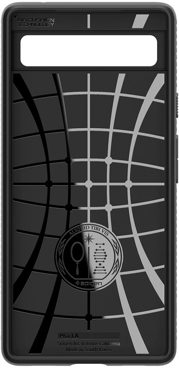 Mbrojtëse Spigen Liquid Air për Google Pixel 6a, e zezë