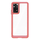 Mbrojtëse telefoni Hurtel Outer Space për Xiaomi Poco M4 Pro, kornizë e butë, xham i kthjellët, e kuqe